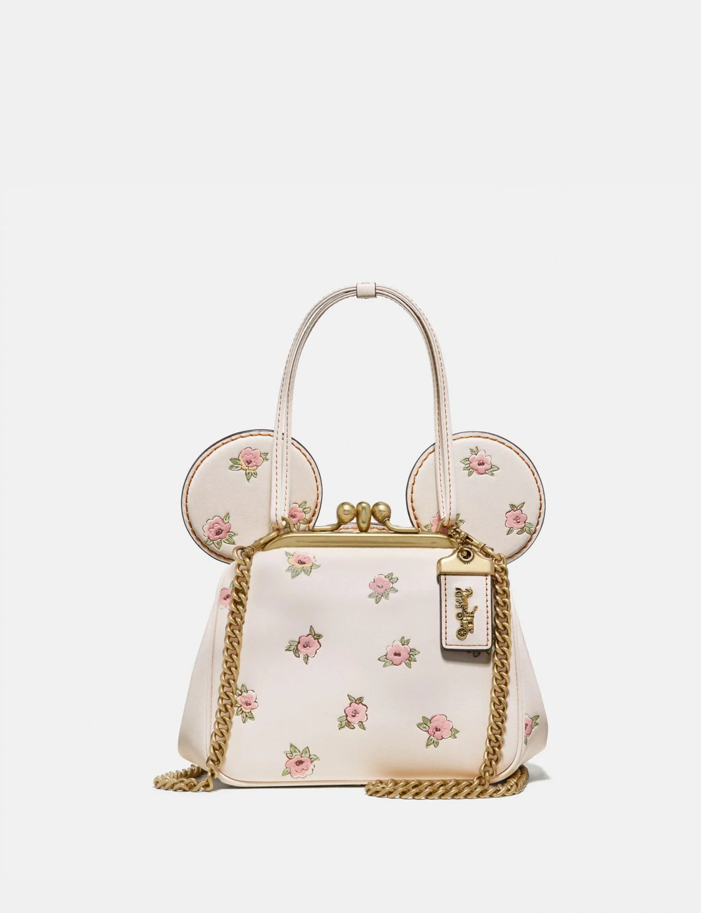 Disney x Coach + Minnie Mouse Kisslock Bag