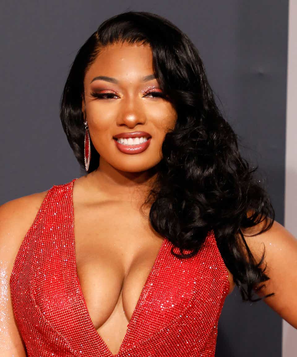 Megan Thee Stallion Shows Off Her Natural Hair Curls