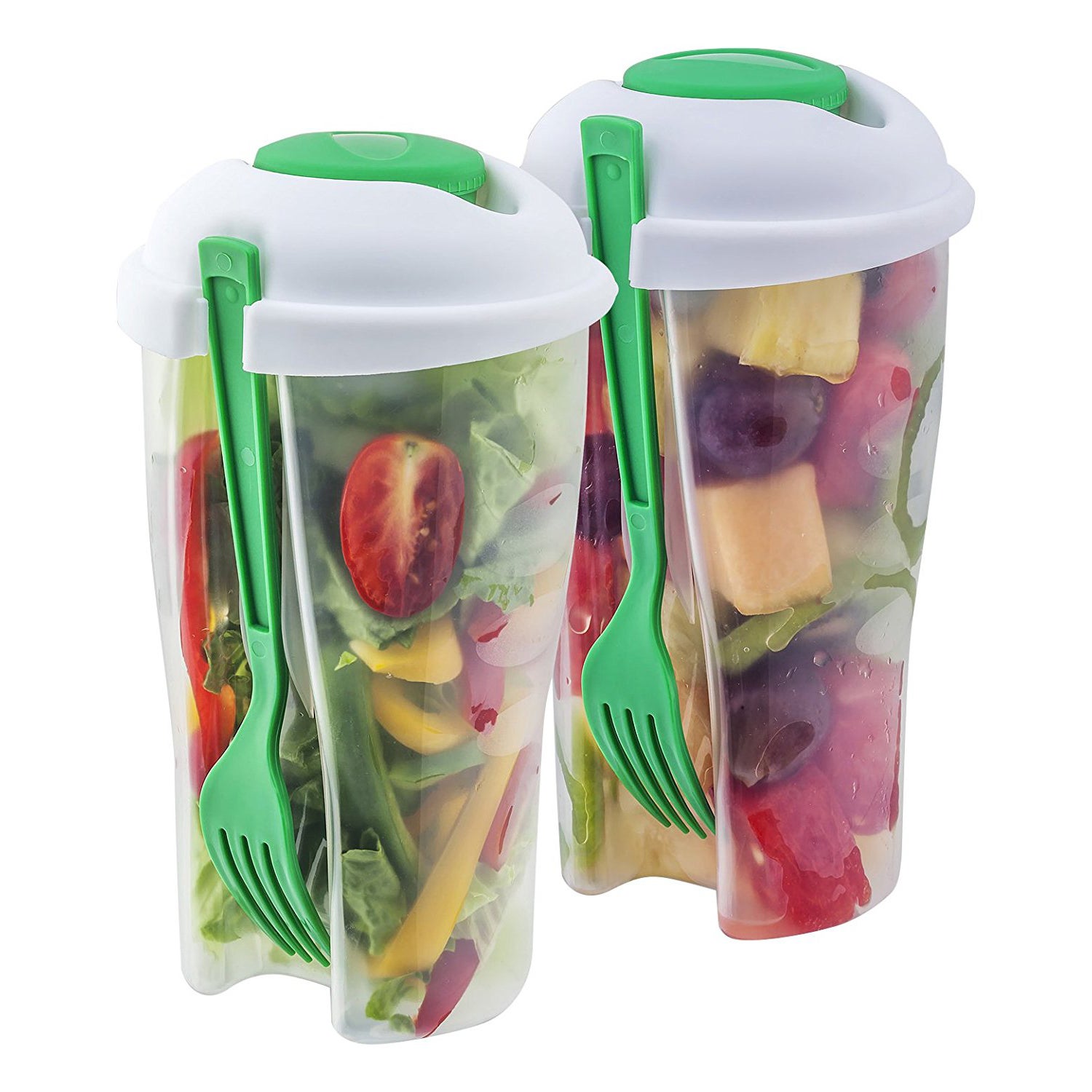 Goodful Sage Lunch To Go Salad Container System