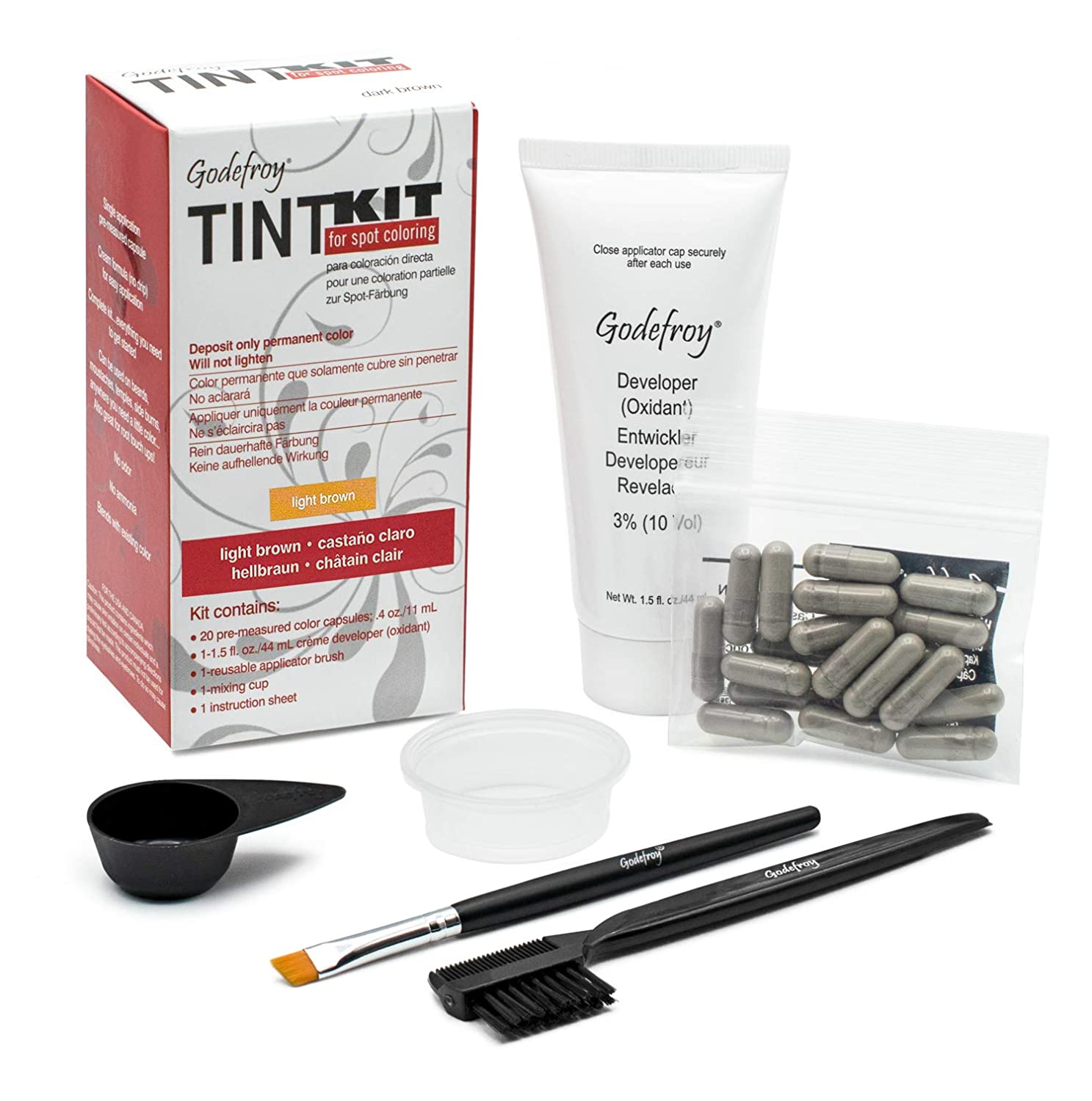 Godefroy + Professional Hair Color Tint Kit