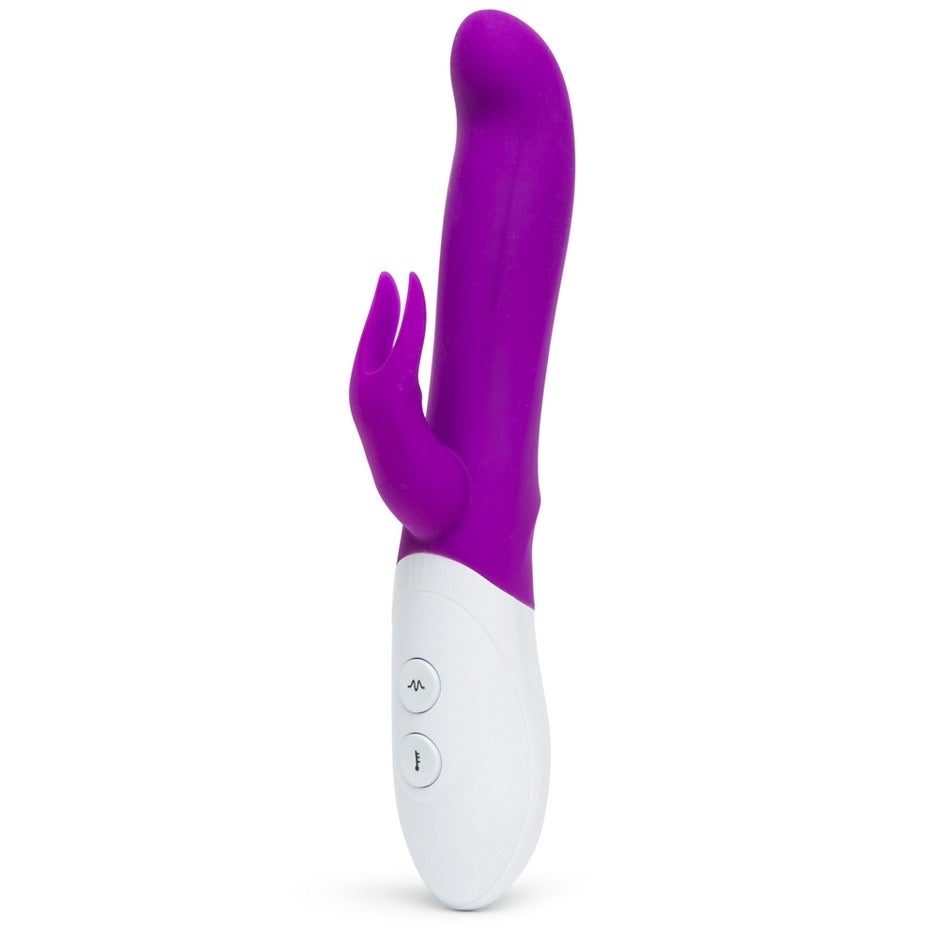 Love Honey Hot Stuff Warming G Spot Rechargeable Rabbit Vibrator 