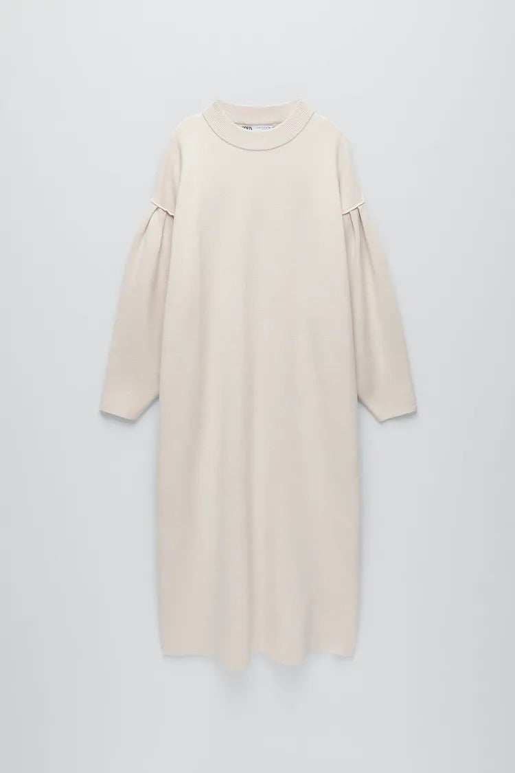 Zara + Oversized Knit Dress