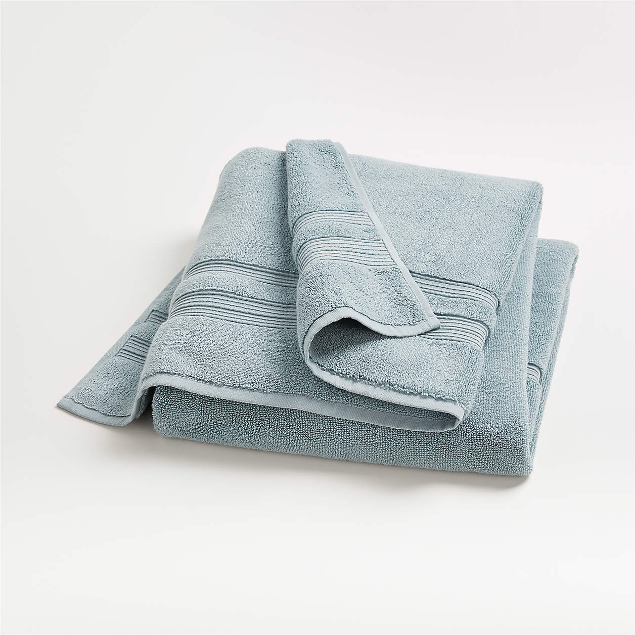 Parachute Soft Rib Bath Sheet - Light Grey