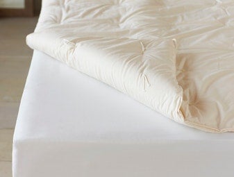 Coyuchi Inc. + Climate Beneficial Wool Mattress Topper