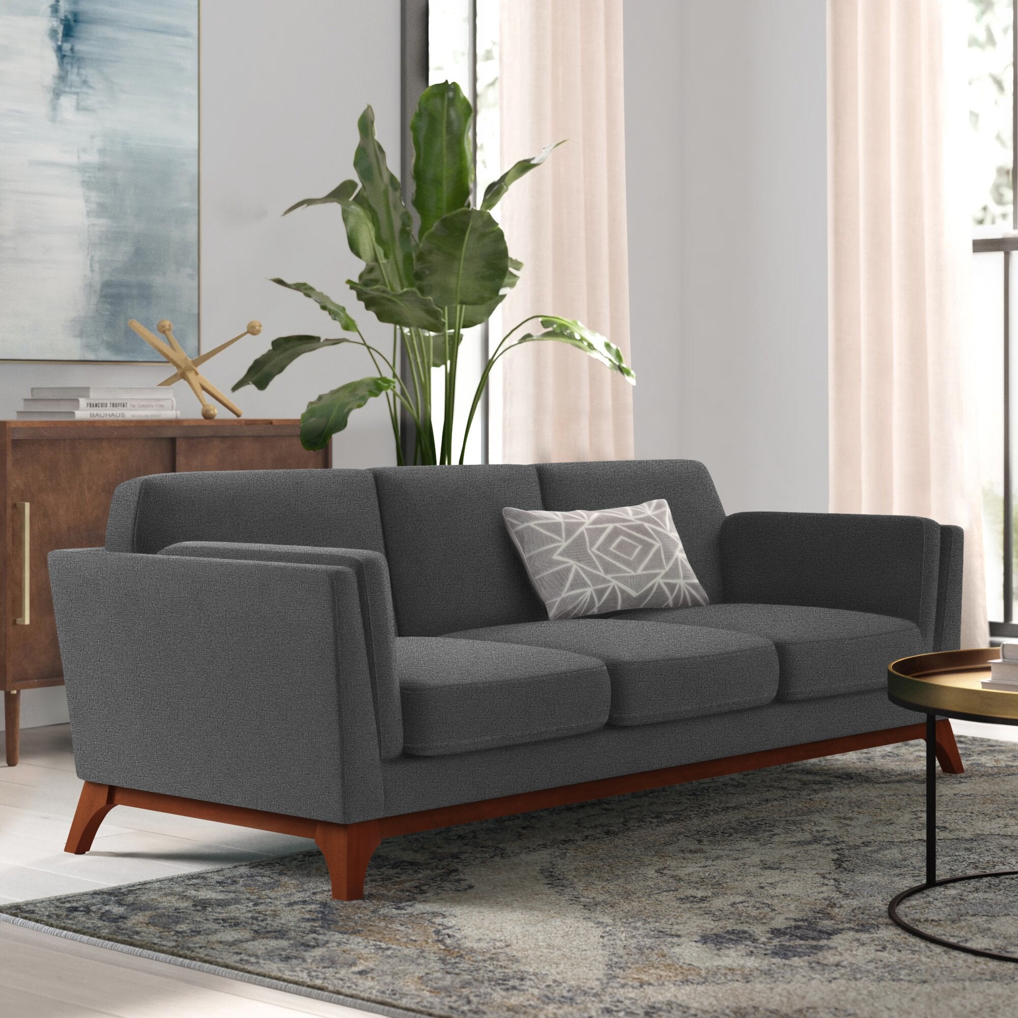 Joss and Main + Baron 83.5″ Square Arms Sofa