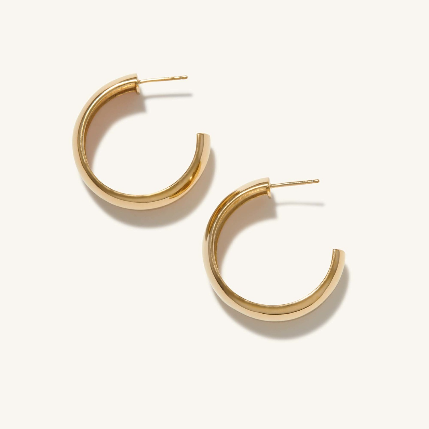 chunky hoops mejuri