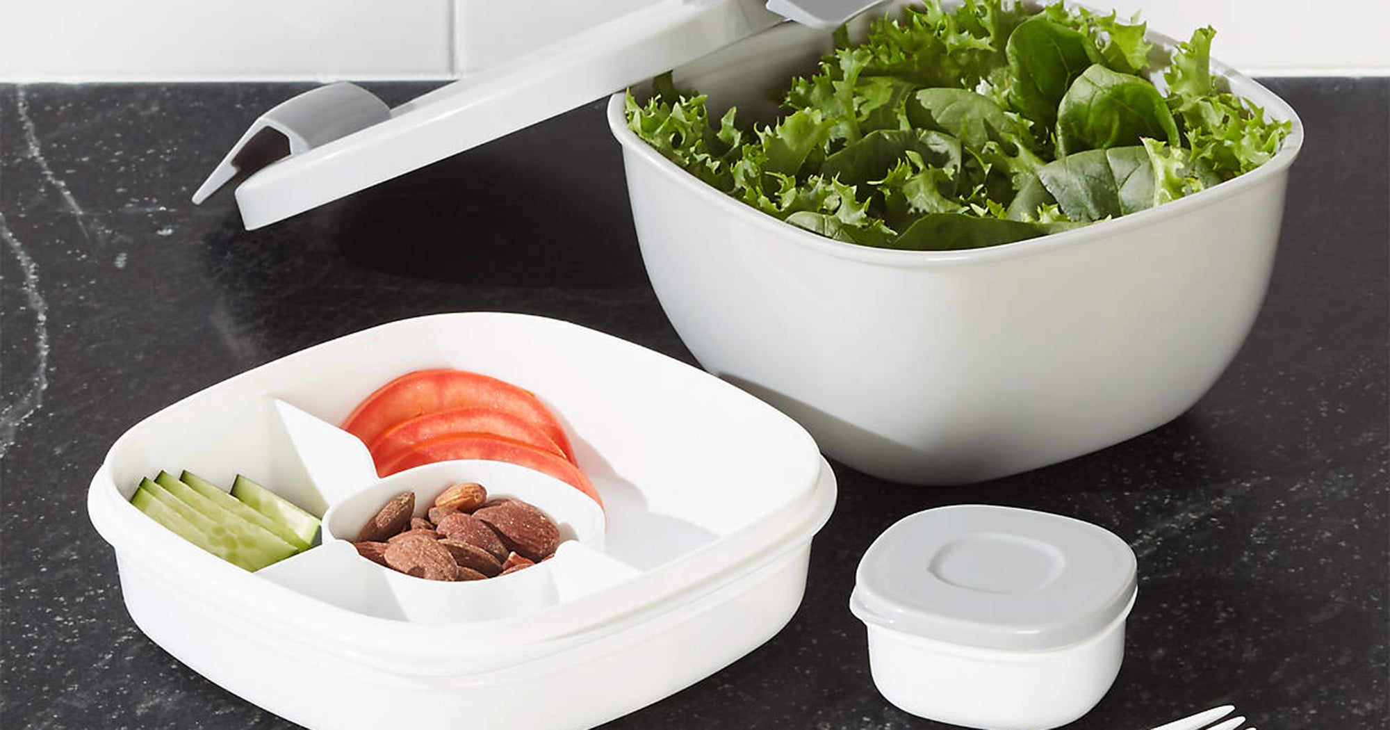 Portable Salad Dressing Containers That Will Save Your Lunch
