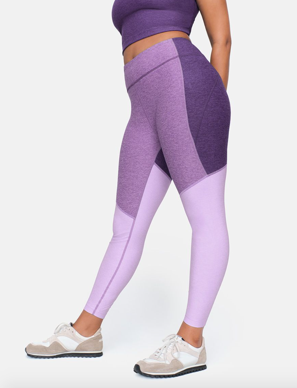 Outdoor Voices High Waist Textured Compression 7/8 Warmup Leggings