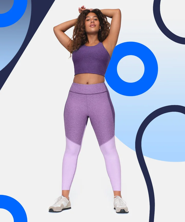 lululemon purple crop compression leggings - Hers 4