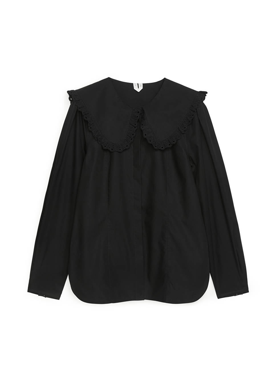 Arket + Wide-Collar Blouse