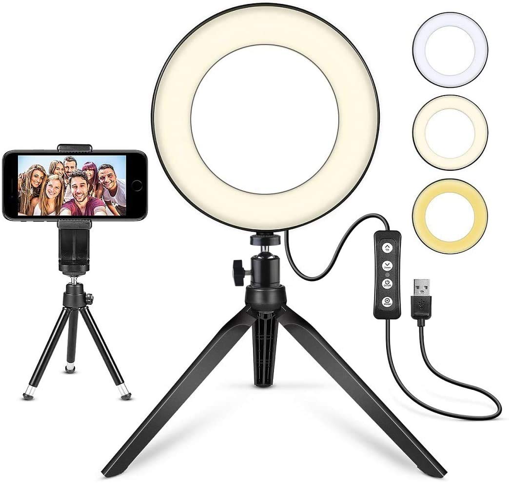 tripod stand and light