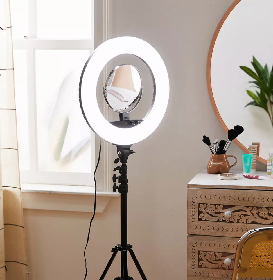 What we bought: This LED desk lamp gave me the best lighting for video calls