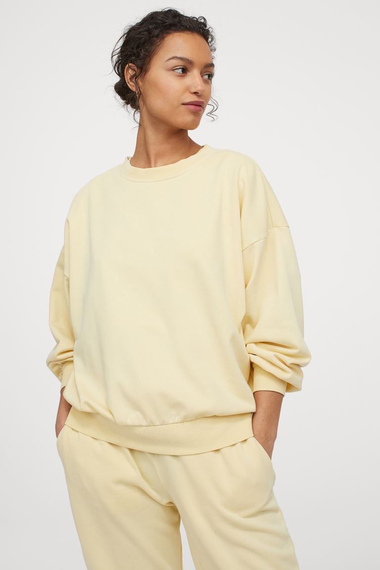 relaxed fit sweatshirt