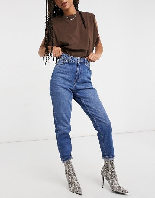 Topshop + Mom Jeans