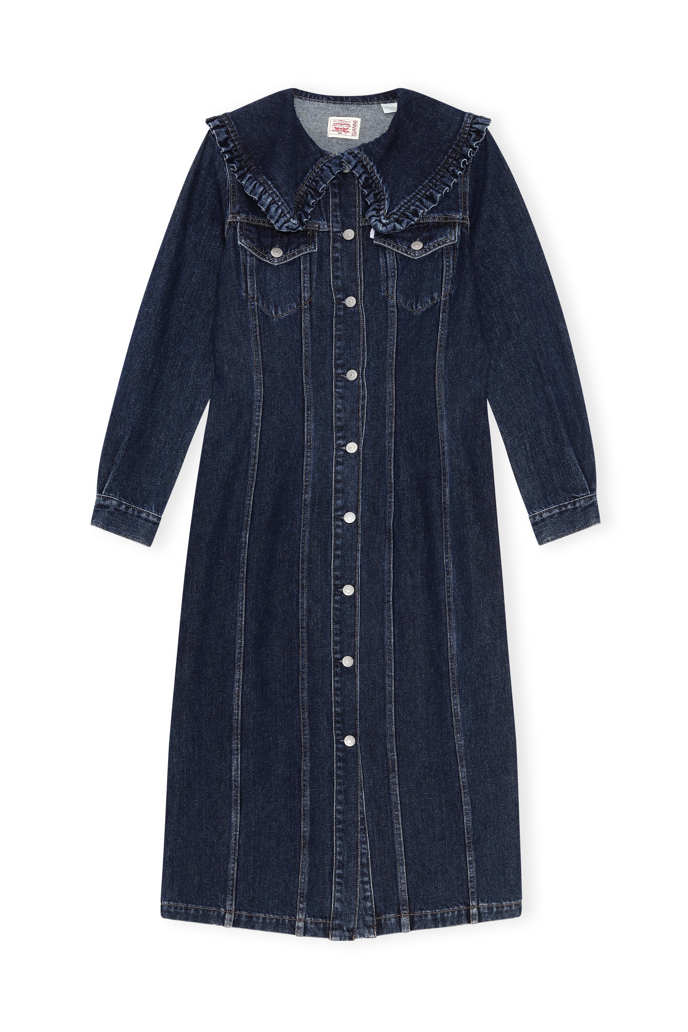 ganni x levi's dress