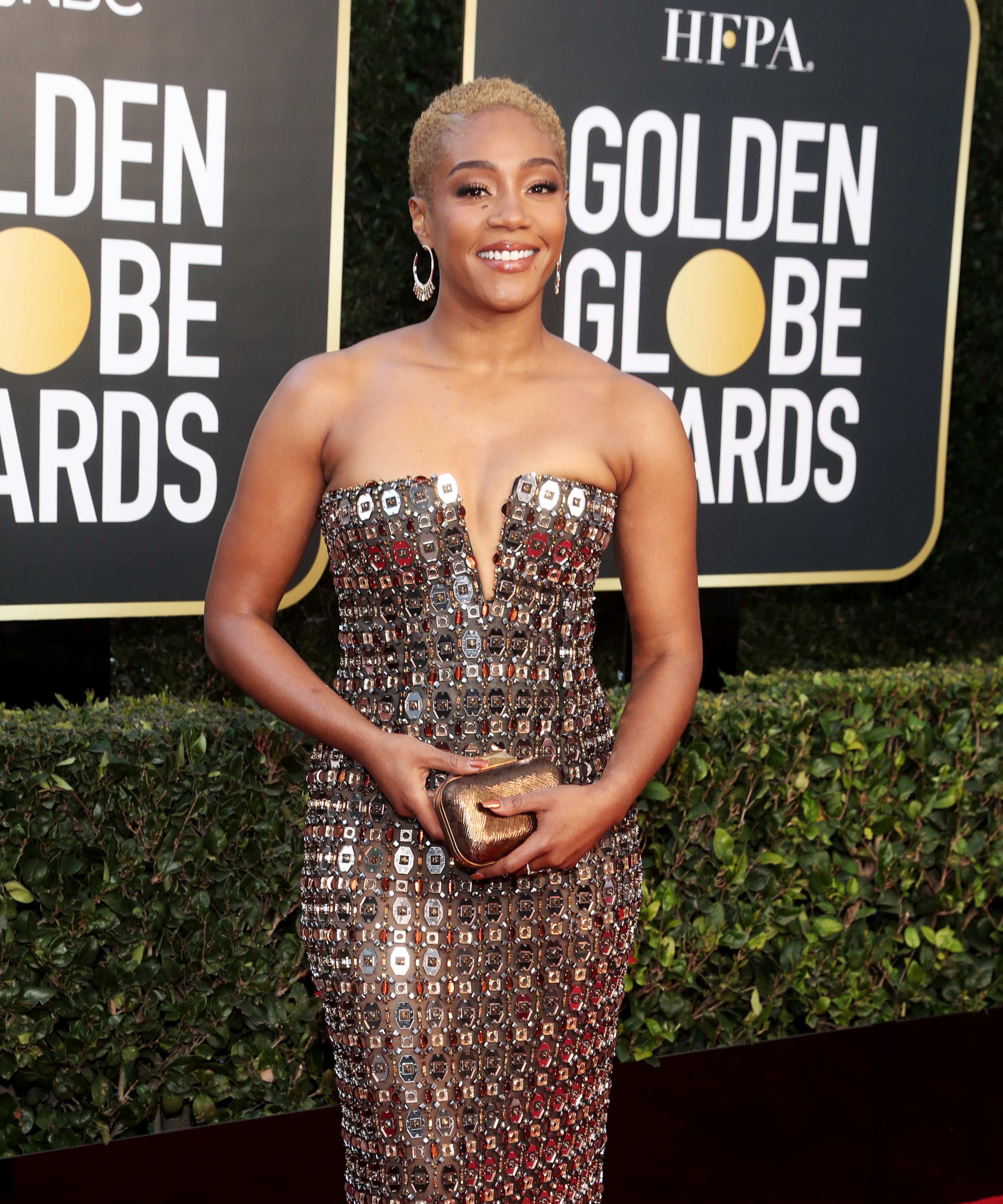 Tiffany Haddish Dyes Hair Blonde For Golden Globes Show