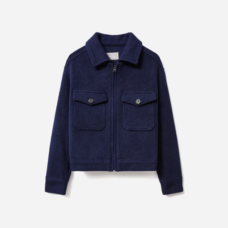 the wool mackinaw jacket everlane