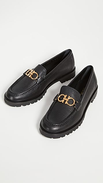 Viera embellished leather on sale loafer