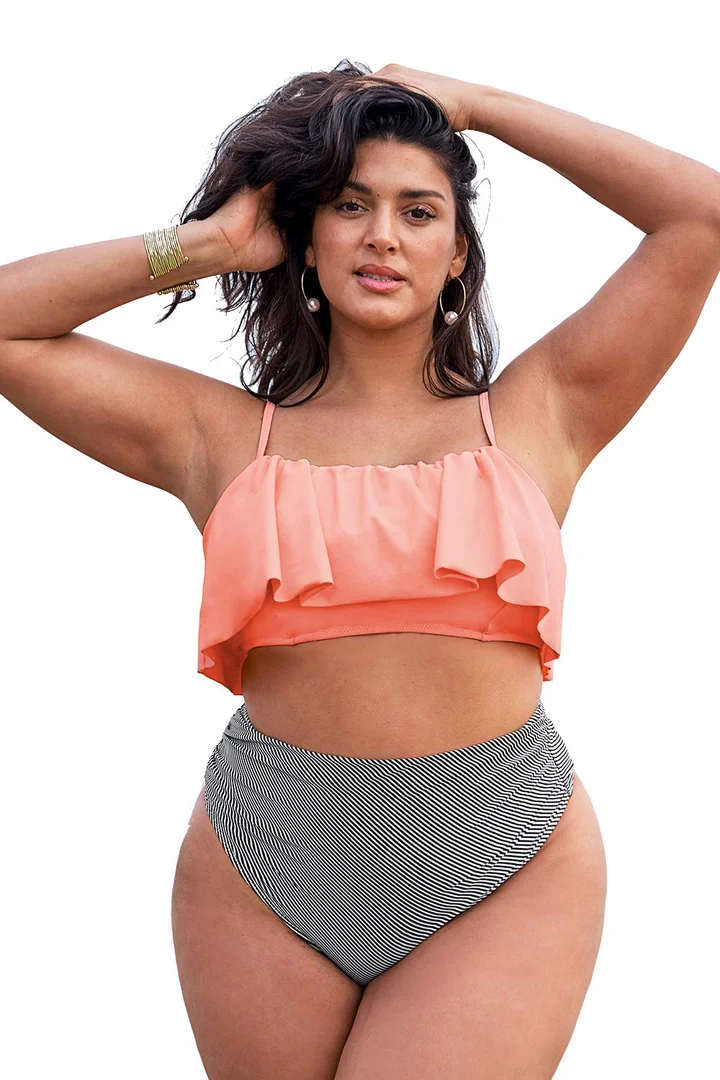 Plus Size Swimsuits for Women: Tops, Bottoms, Sets