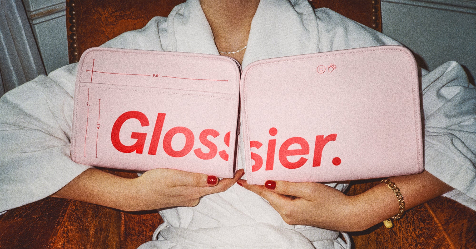 Glossier Beauty Bag Makeup Pouch Launch   10345308 