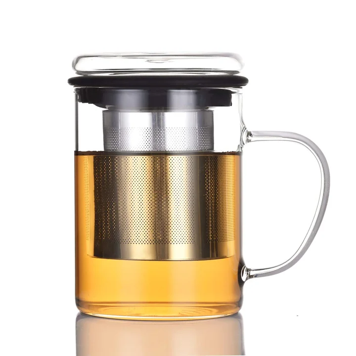 TE BALL INFUSER STRAINER FILTER STAINLESS STEEL POLE CHAMOMILE