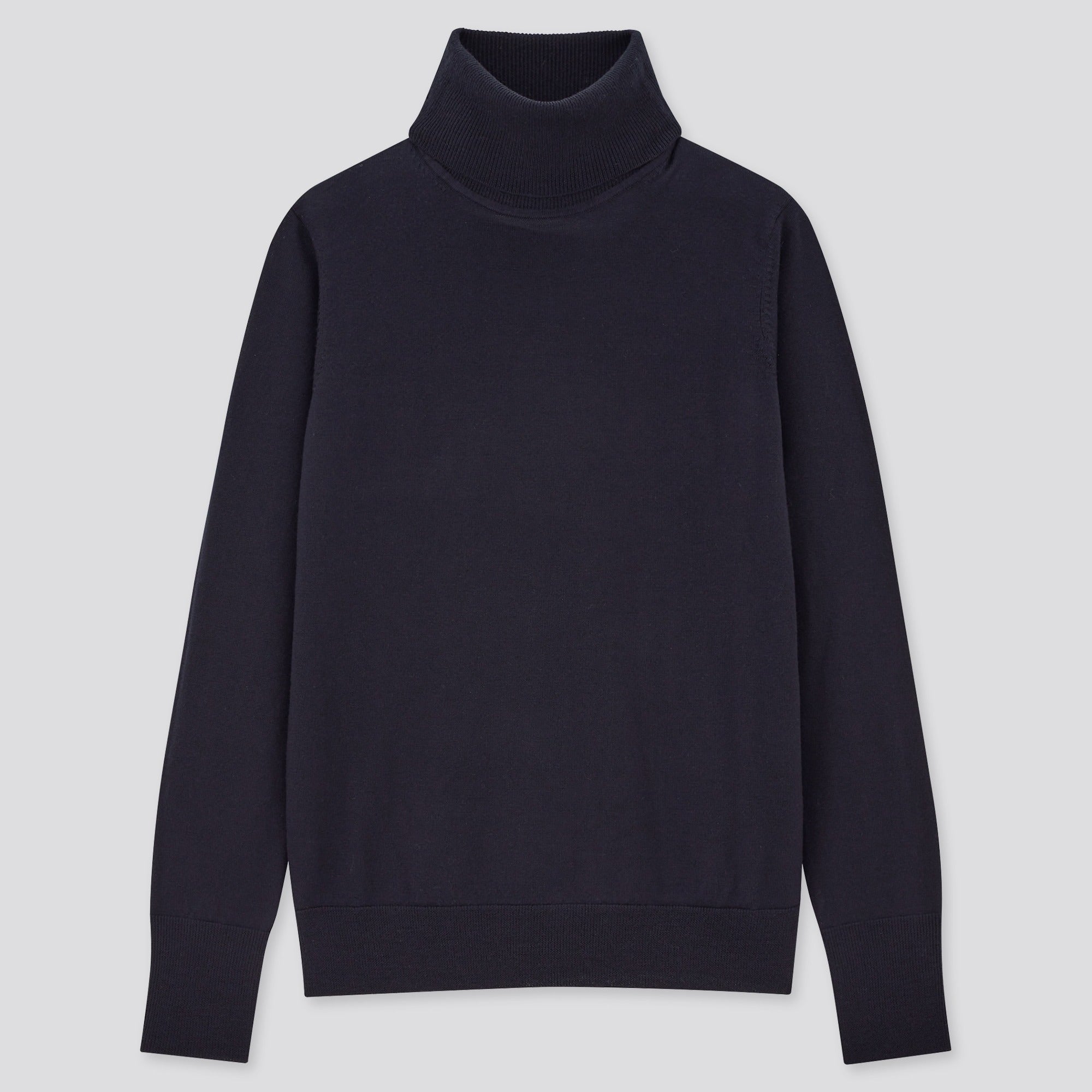 Uniqlo + Women 100% Extra Fine Merino Wool Turtleneck Jumper