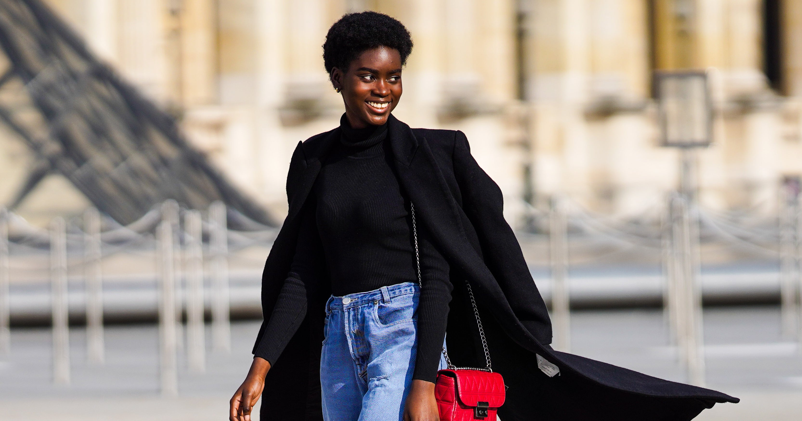 Paris Street Style Fall 2021 Was All About Baggy Jeans