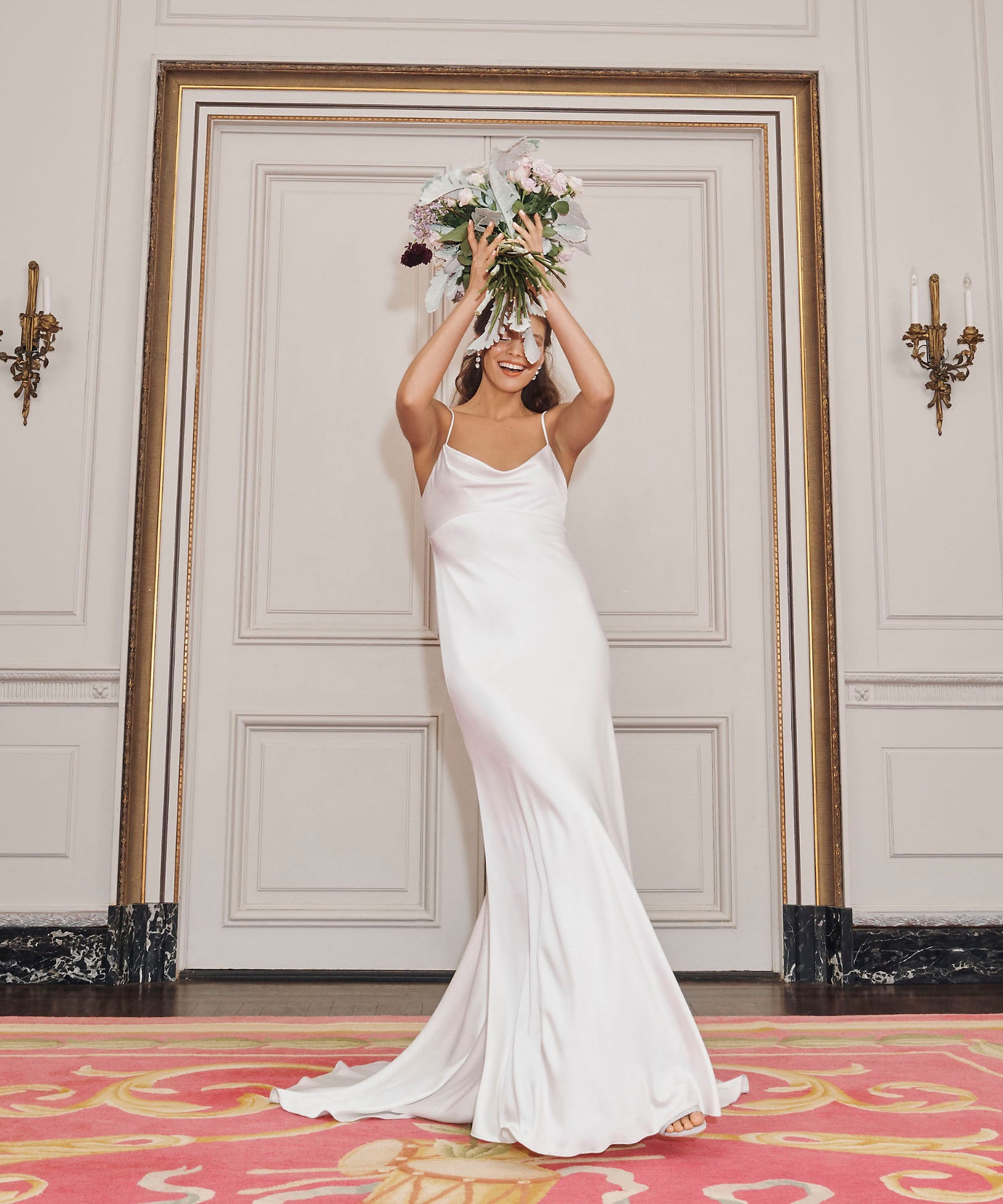Elegant Prom Dresses,White Side Slit Prom Dresses,Cheap Wedding Dress –  Simidress