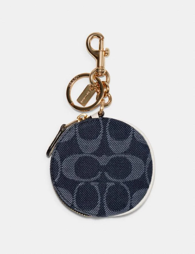 Coach Outlet Circular Coin Pouch Bag Charm - ShopStyle Key Chains