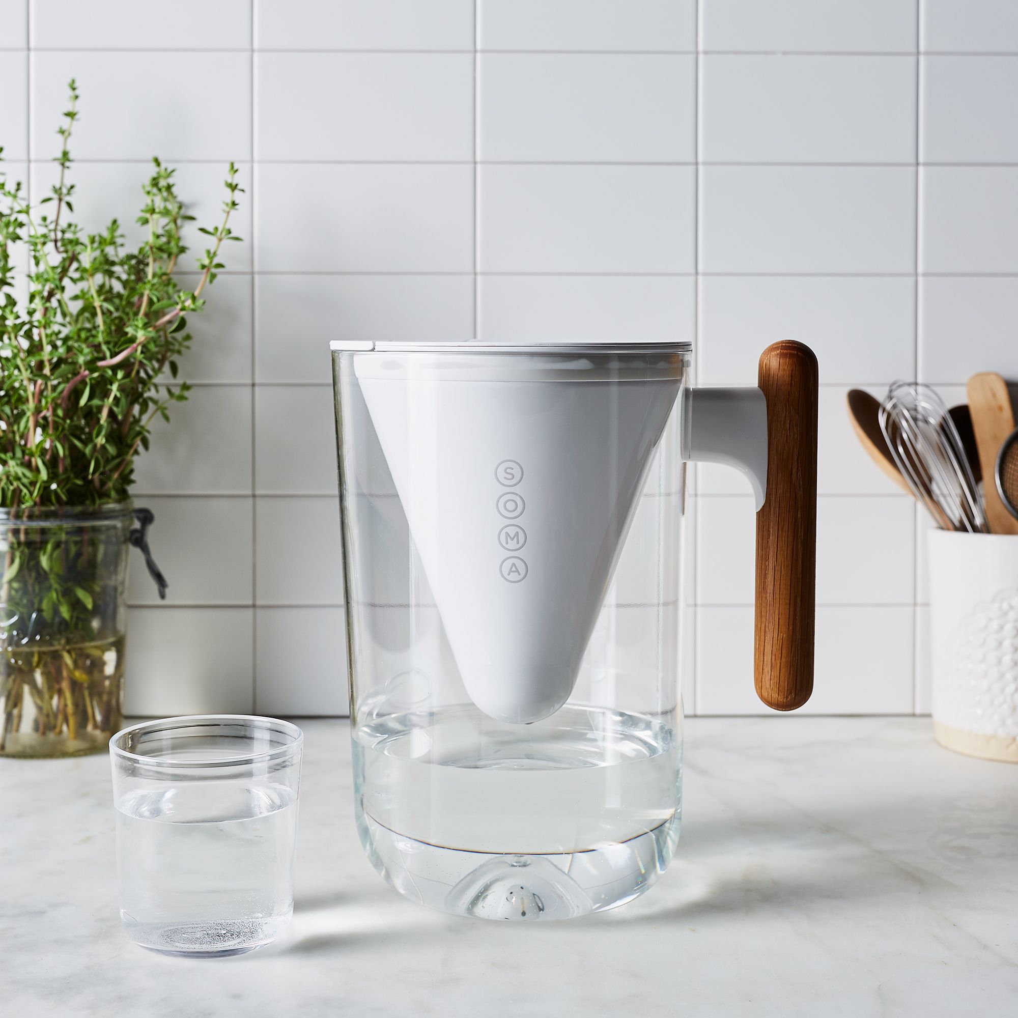 SOMA 10-Cup Water Filter Pitcher 