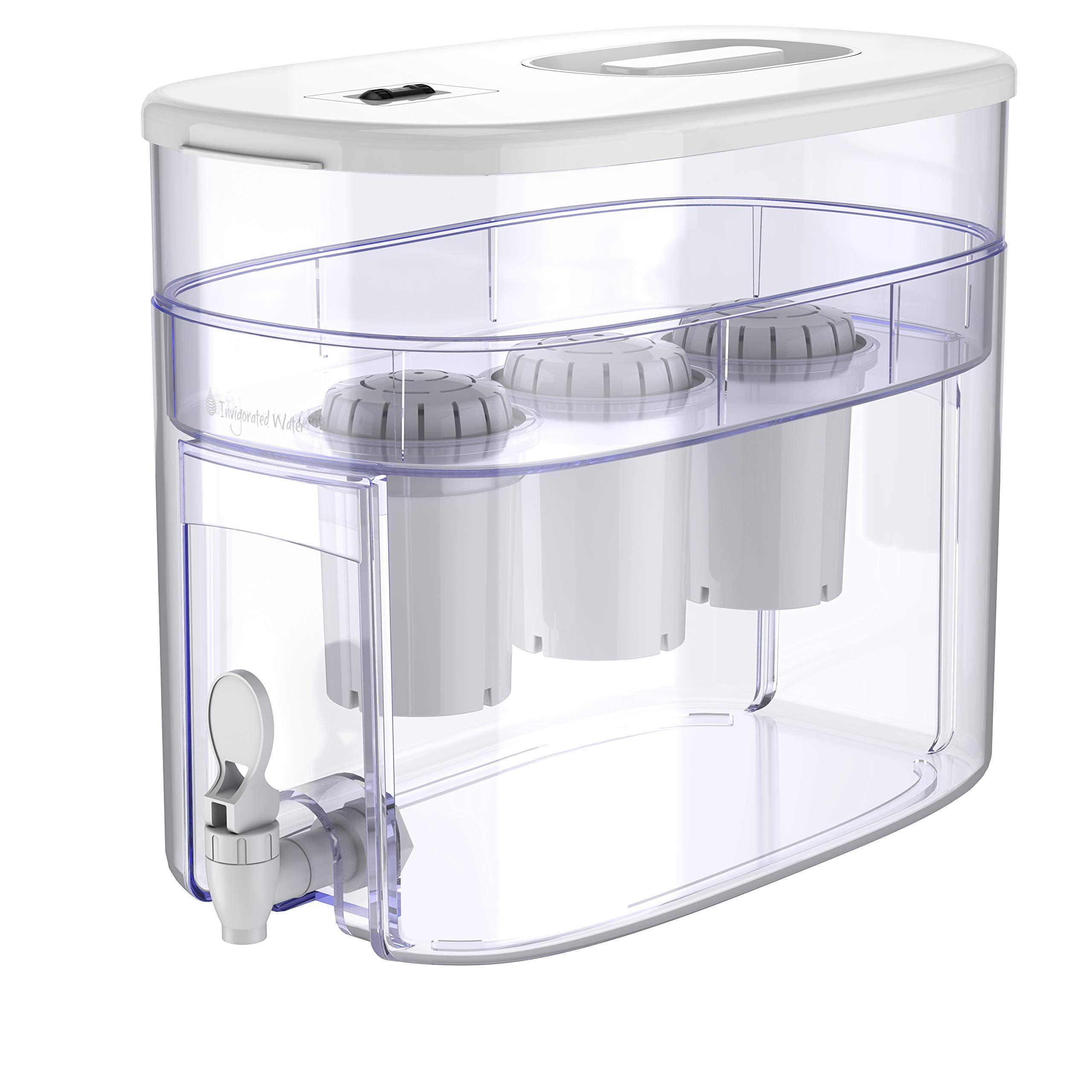 Invigorated Water PH Restore Glass Water Filter Pitcher
