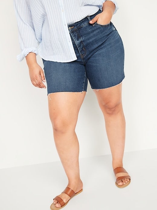 The Best Plus Size Denim Shorts You Need