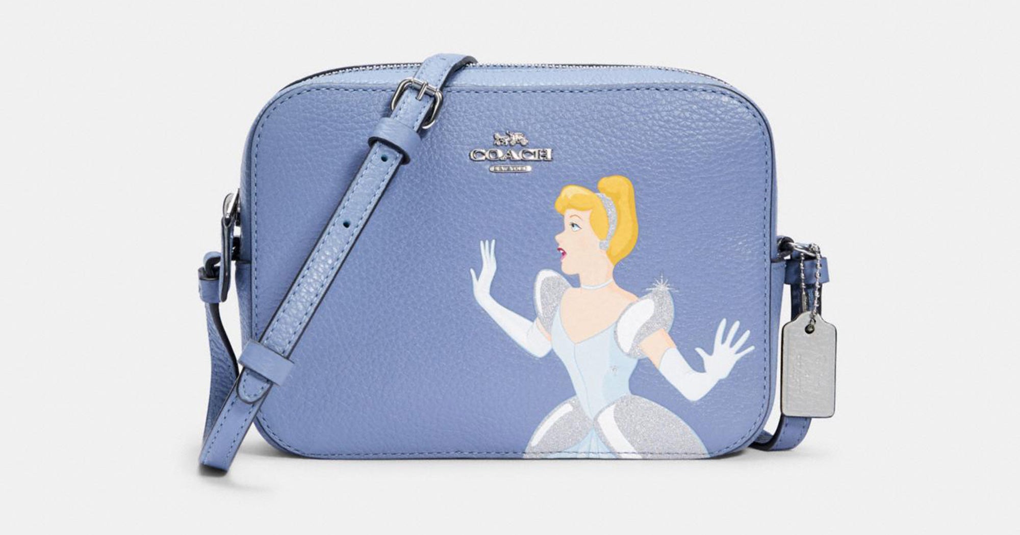 Disney X Coach Corner Zip Wristlet wallet Princess Collection
