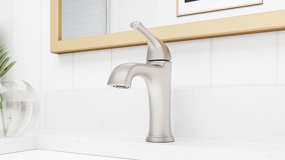 Pfister Ladera Bathroom Faucet In Spot Defense Brushed Nickel