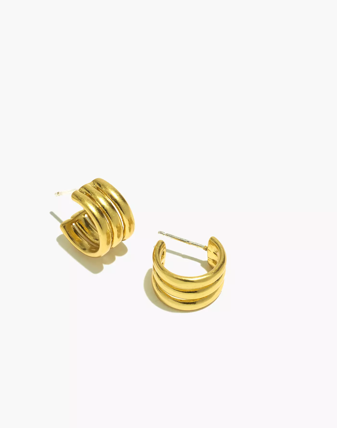 Madewell + Triad Huggie Hoop Earrings