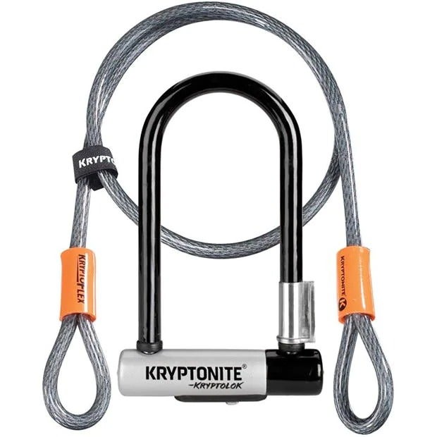 kryptonite d lock and cable