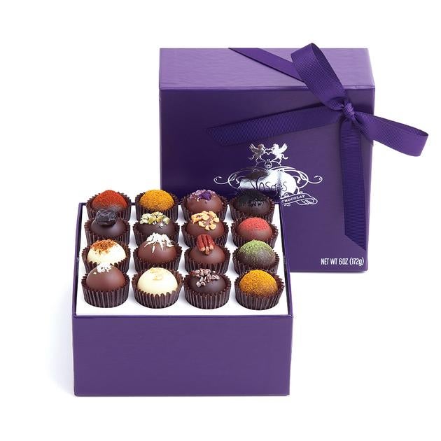 Vosges Chocolate Exotic Truffle Collection 16 Piece