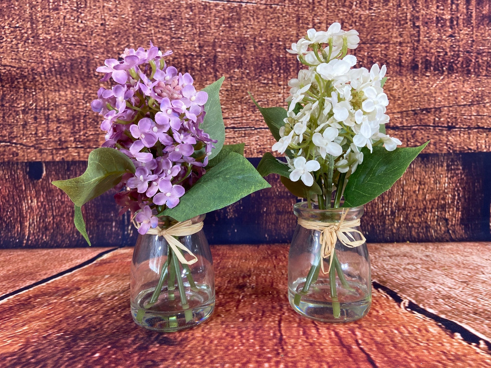 CountryCharmDecorUS + Lilac in Glass Jar