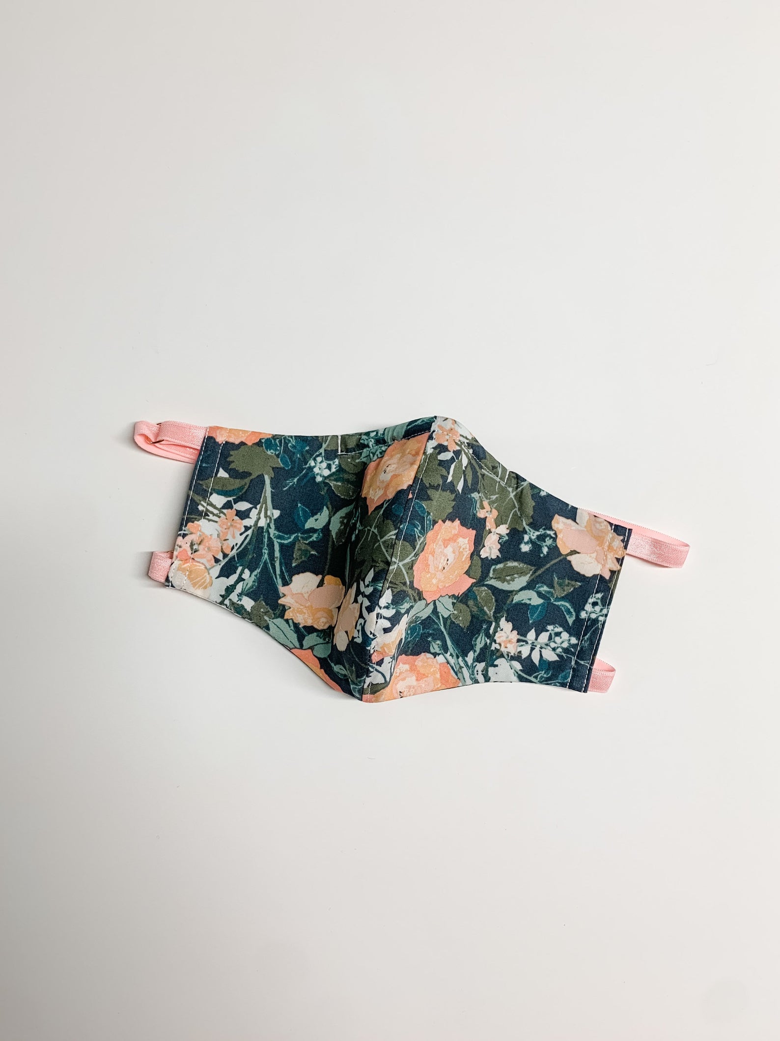 Jordan de Ruiter + Floral Print Cotton Face Mask