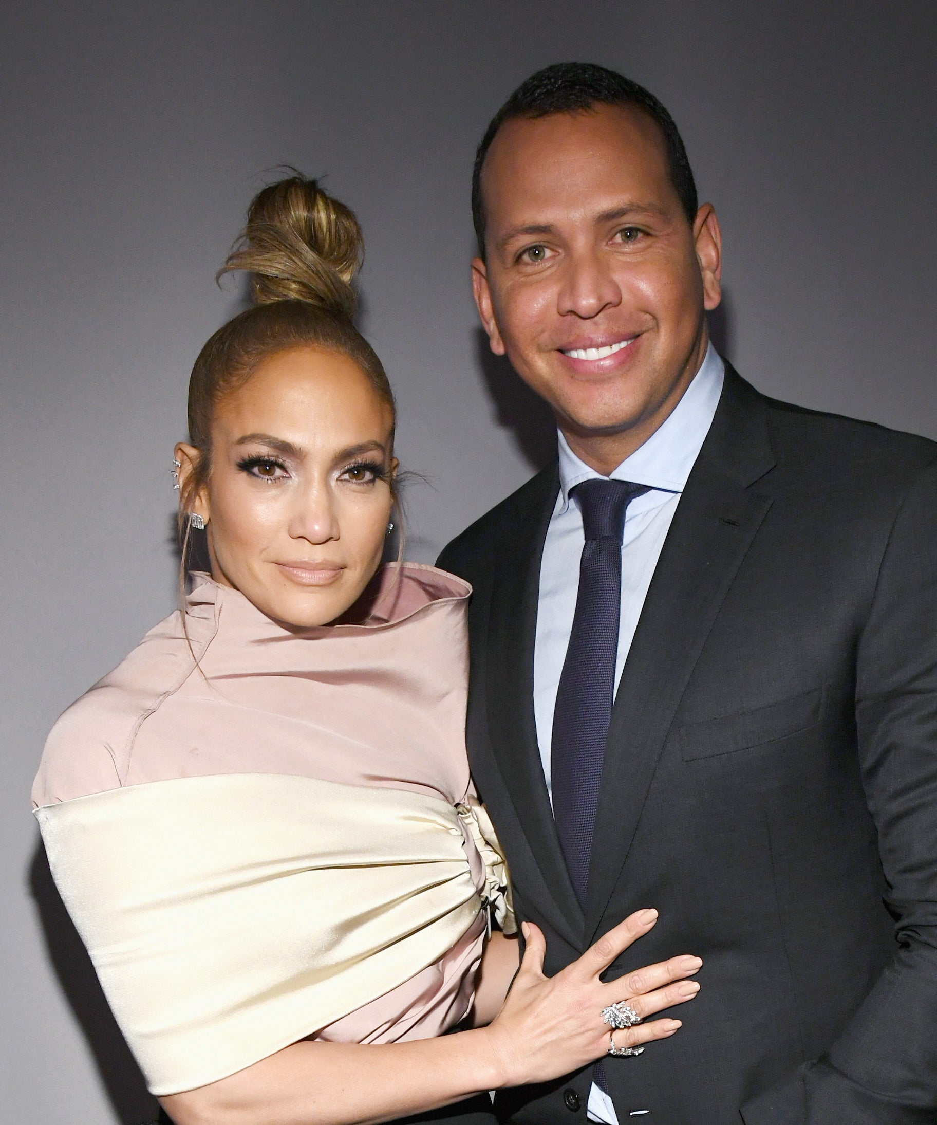 Alex Rodriguez Poses With Jennifer Lopez's Younger 'Fan Club' in a