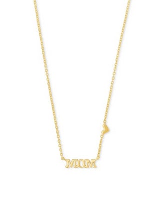 Kendra Scott + Mom Pendant Necklace