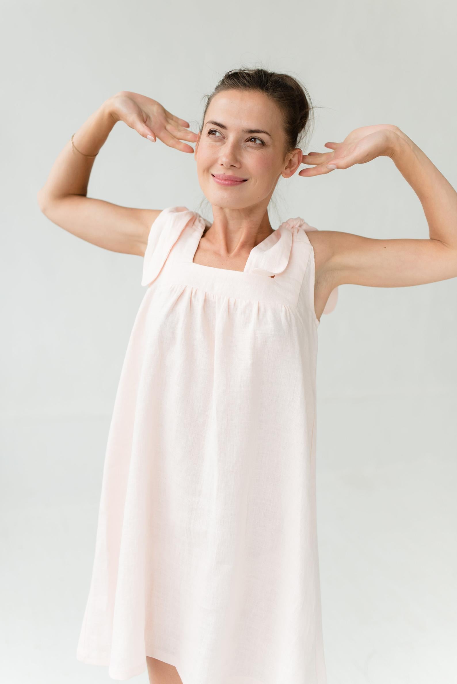 Linen summer pajamas hot sale