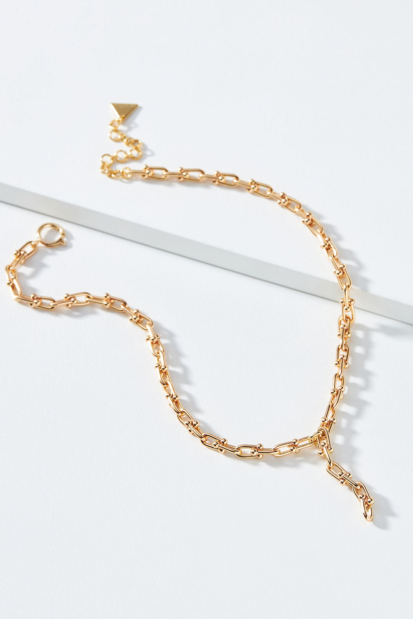 anthropologie lariat necklace