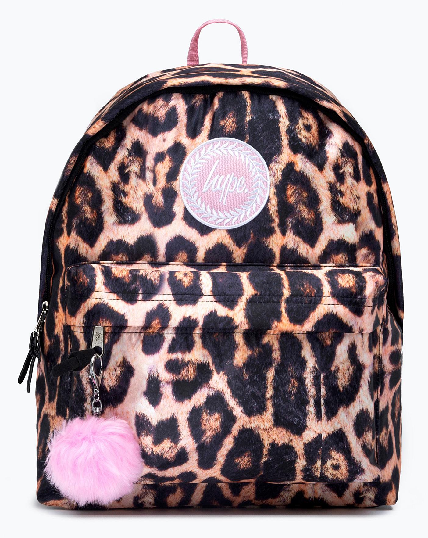 Hype + Hype Leopard Backpack