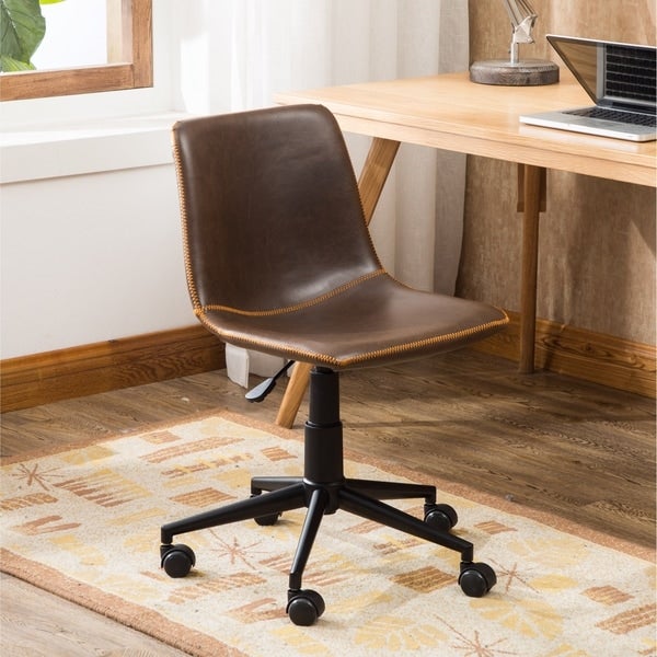 cesena faux leather 360 swivel air lift office chair