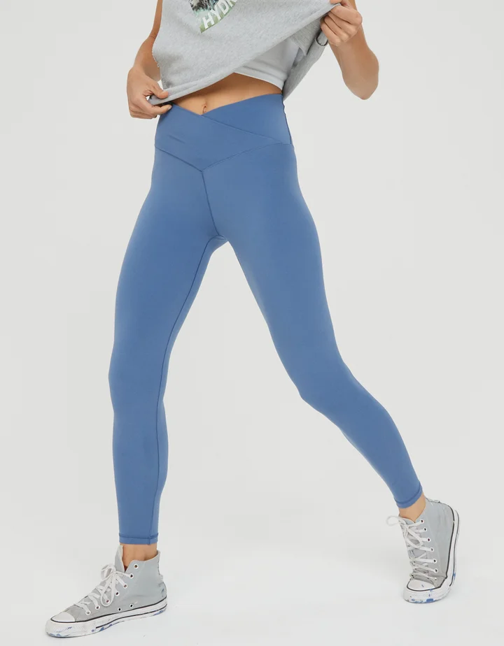 The Viral Aerie Crossover Leggings Have A New Design (And It