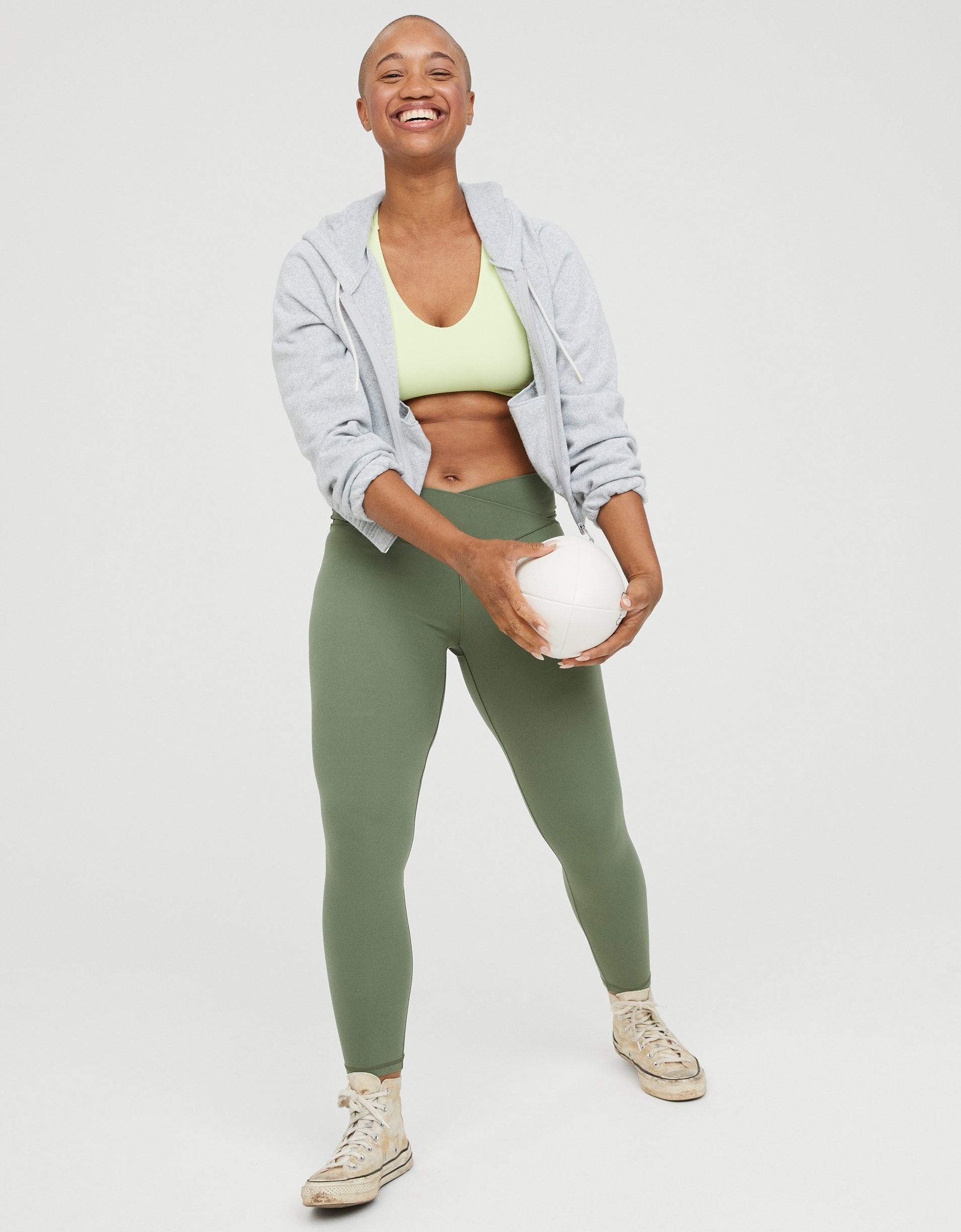 The Viral Aerie Crossover Leggings Have A New Design (And It