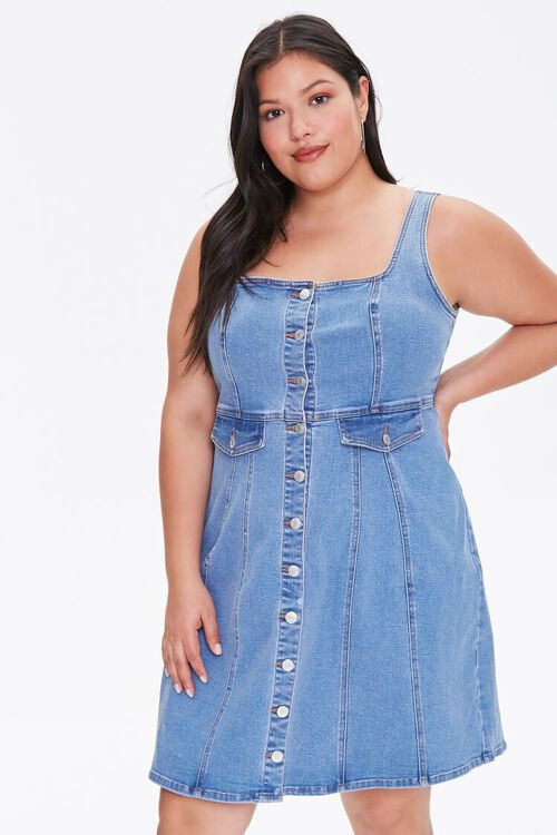 Thigh Length Ladies Dungarees Denim Dresses, Ice Blue at Rs 449/piece in  New Delhi