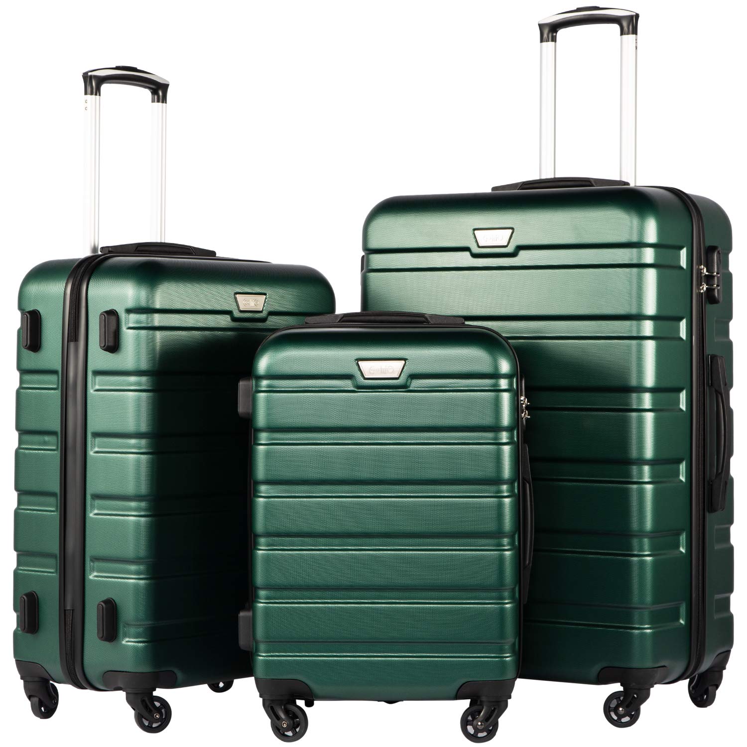 Lucas + Ultra Lightweight Expandable Large Suitcase With 4-Spinner Wheels