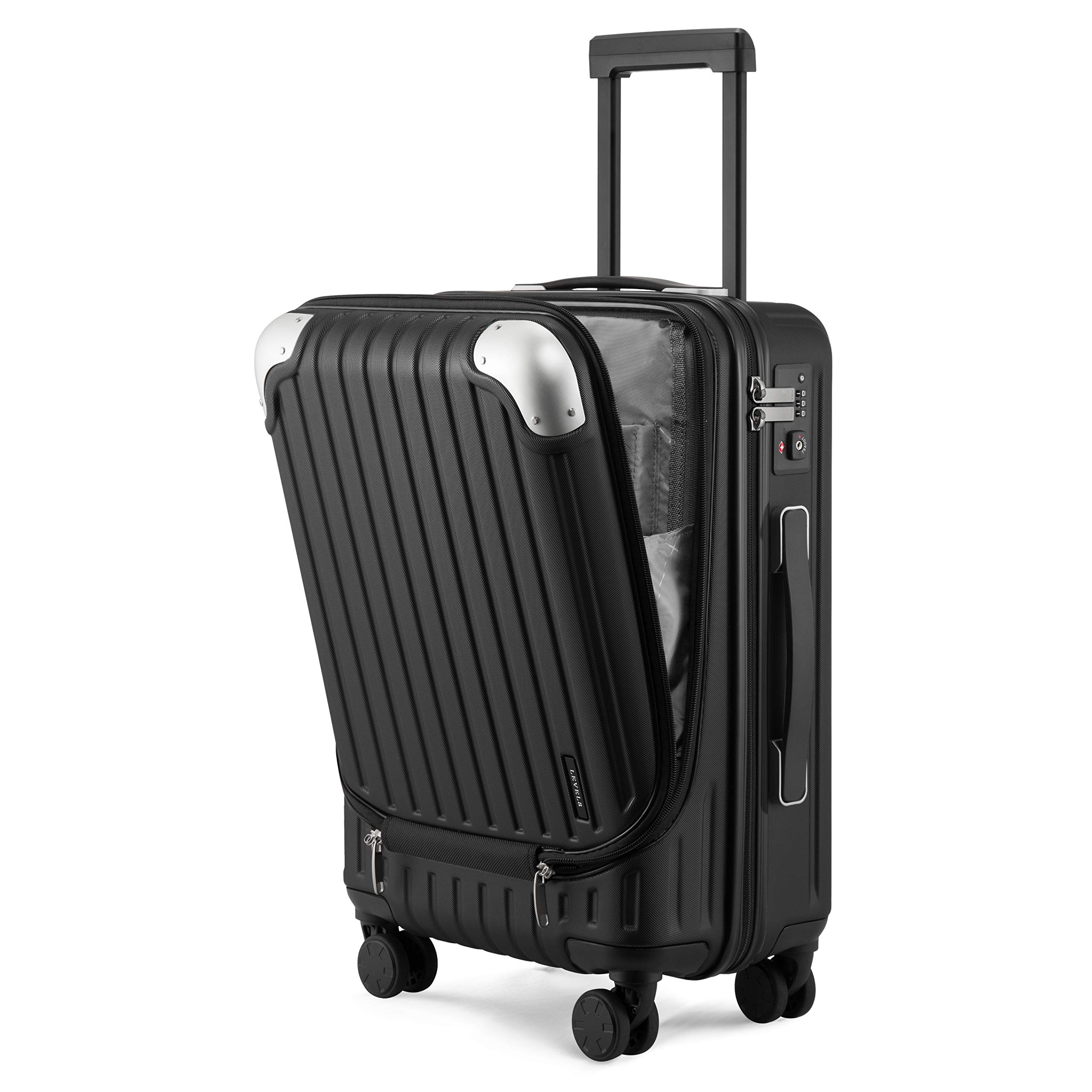 Archer Carry-On 4 Wheel Spinner Luggage Suitcase Piece w/ USB Port –  Traveler's Choice